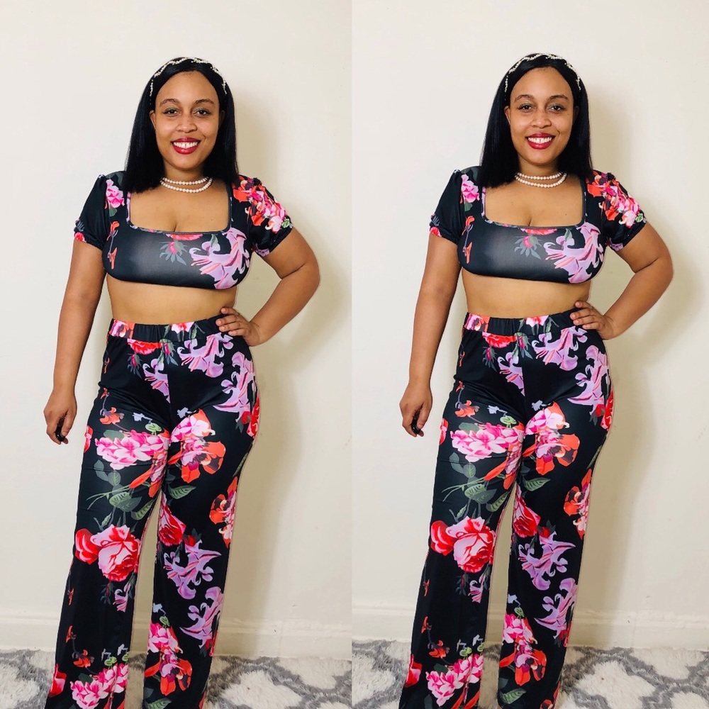 ✨The “Classy Floral”2 pc set✨